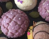 メロンパンdeコッタ紫陽花ミニマフィン型作り方24写真