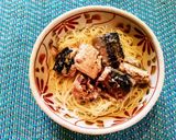 ひんやりさっぱり鯖缶のそのまんまそうめん作り方3写真