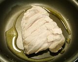 簡単！パリパリ☆低温煮鶏イタリアンソース作り方3写真