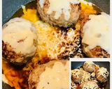 簡単イタリアンチーズハンバーグ作り方6写真