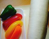 カラフルナムル作り方1写真