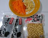 お弁当に簡単で甘辛！大豆とひじきの煮物作り方1写真
