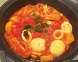 いかとエリンギのトマト煮込み作り方5写真