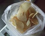 ポテチで チョコレートクランチ作り方1写真