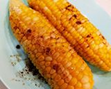 甘々娘♬とうもろこし♡バター醤油焼き作り方3写真