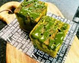 父の日に♪抹茶と甘納豆のパウンドケーキ作り方21写真