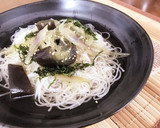 キンと冷やして♪茄子とみょうがの素麺つゆ作り方8写真