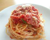トマトソースのスパゲッティ作り方6写真