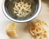 シャキシャキ蓮根とほうれん草の胡麻和え作り方4写真
