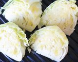 グリル皿で【Bistro焼きキャベツ】作り方2写真