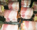 トースターで簡単！餅のベーコンチーズ巻き作り方9写真