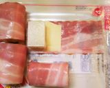 トースターで簡単！餅のベーコンチーズ巻き作り方7写真