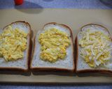 たまごチーズトースト作り方5写真
