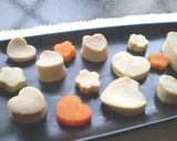 型抜きで作るかわいい高野豆腐煮♪作り方6写真