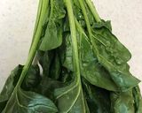 手軽に☆オムレツ風ほうれん草炒め！作り方1写真