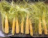 ヒゲごといただくヤングコーンのグリル作り方1写真