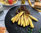 ヒゲごといただくヤングコーンのグリル作り方3写真