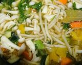 冷し鶏手羽元中華だれと鶏だし野菜スープ作り方7写真