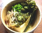 わらびのあく抜き　藁灰使用作り方15写真