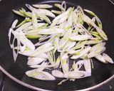 豚こまネギ炒め焼き作り方5写真