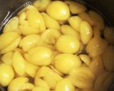 びわの白ワインコンポート作り方4写真