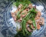あさりと生節、木の芽煮　冷しだし茶漬け作り方19写真