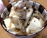 超簡単★つゆだくでご飯が進む！肉豆腐作り方6写真
