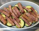 ズッキーニとベーコンのトマトチーズ焼き作り方4写真