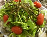 パパっと簡単♪水菜サラダ作り方13写真