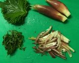 みょうがと大葉の胡麻和え作り方1写真