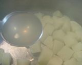 ウインナーとポテトのカレーカルピスサラダ作り方1写真