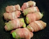 トマトの肉巻きロールキャベツ煮作り方6写真