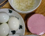 ハムたまごパイ♪作り方1写真