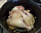 ダッチオーブンで鶏肉のプロバンス風煮込み作り方2写真
