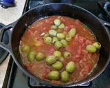 ダッチオーブンで鶏肉のプロバンス風煮込み作り方4写真
