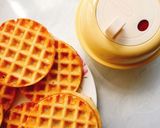 ホエイ再利用！お砂糖なしの玄米粉ワッフル作り方10写真