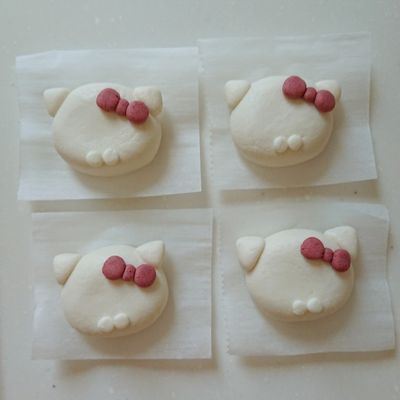 デコ白玉☆団子♪キティちゃん by zun−ko 【クックパッド