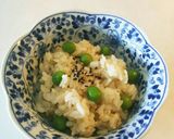 グリーンピース だしの素茹で作り方3写真
