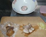 ラーメンにポテトサラダ！ 擬似豚骨！？作り方4写真