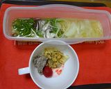 100均のレンチンケースで簡単和風パスタ作り方3写真