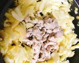 キャベツ大量消費☆節約☆豚バラポン酢炒め作り方5写真
