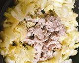 キャベツ大量消費☆節約☆豚バラポン酢炒め作り方6写真