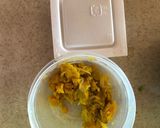 納豆とかぼちゃサラダのまぜご飯作り方1写真