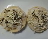バジル風味＊味付たら×黒酢玉葱和トースト作り方5写真