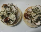 黒酢玉葱（刻み）×椎茸の和トースト作り方5写真