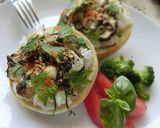 黒酢玉葱（刻み）×椎茸の和トースト作り方7写真