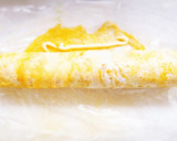 お弁当のおかずに！シーチキンマヨの卵巻き作り方4写真