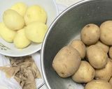 小さいジャガイモの甘辛煮っころがし作り方1写真
