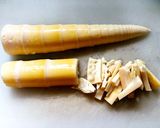 破竹とひき肉、糸こんにゃくの炒め煮作り方1写真