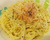 スモークサーモンのクリームパスタ♪作り方6写真